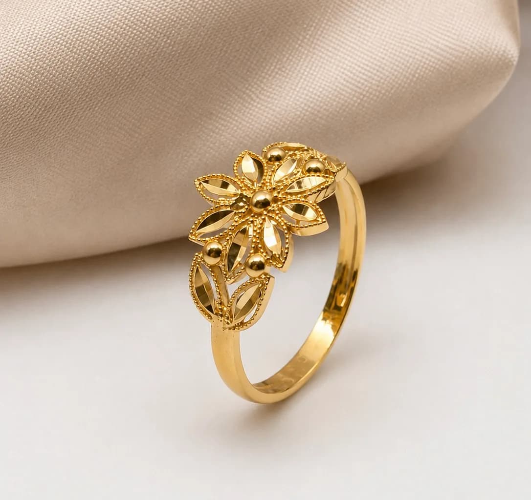 Bague Fleur d'Oranger en or