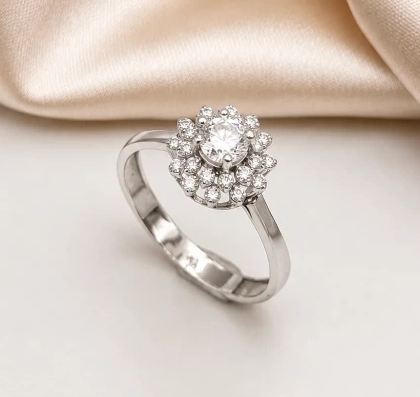 Bague Marguerite en or