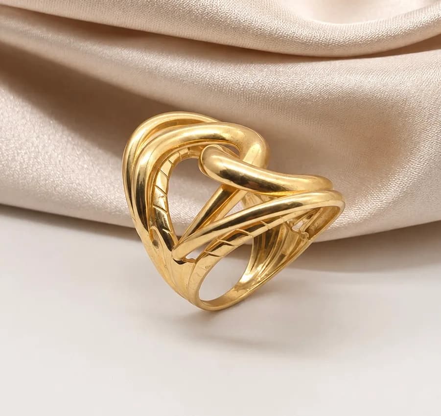 Bague Nœud en or