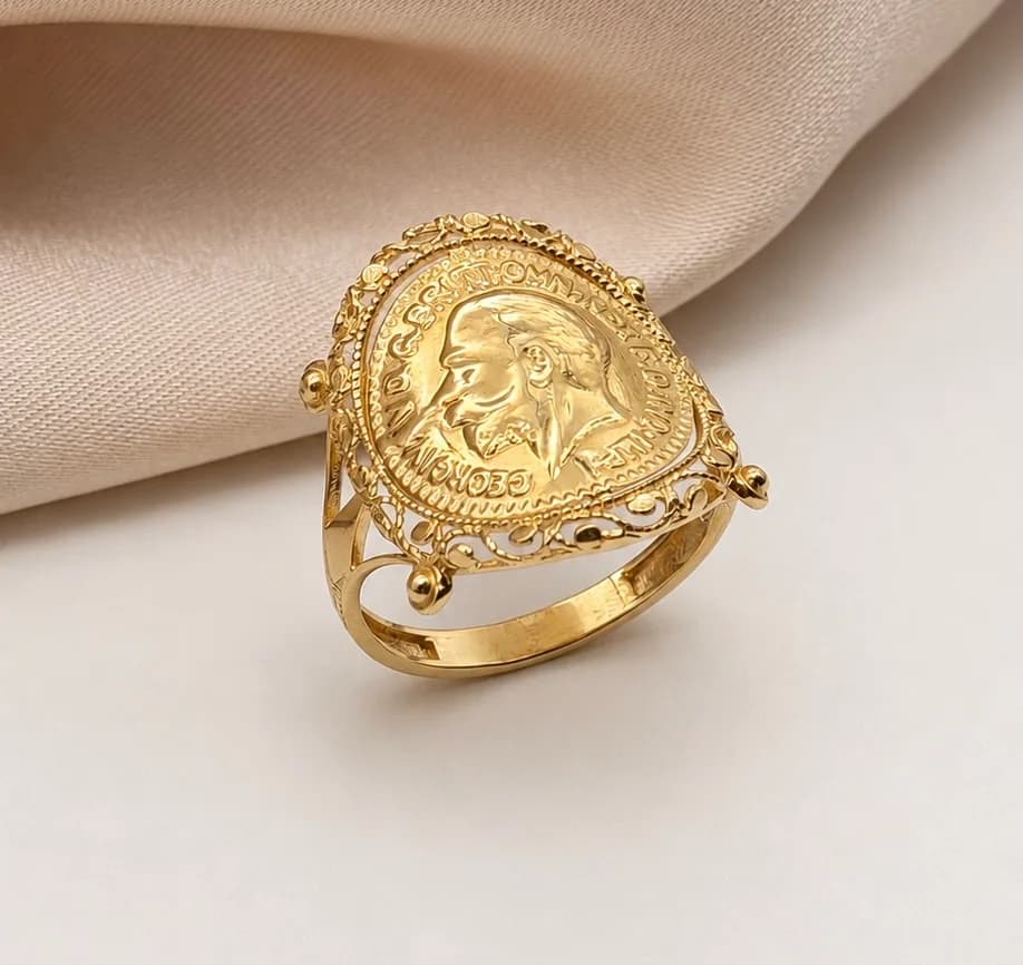Bague Lira George V — vue 2