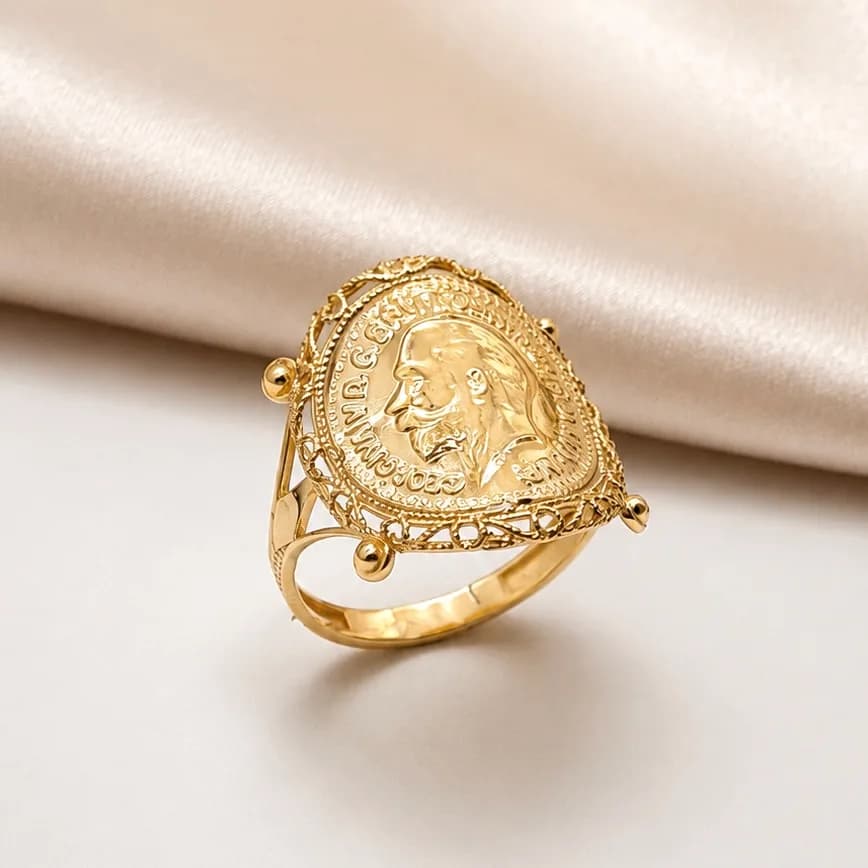 Bague Lira George V — vue 3
