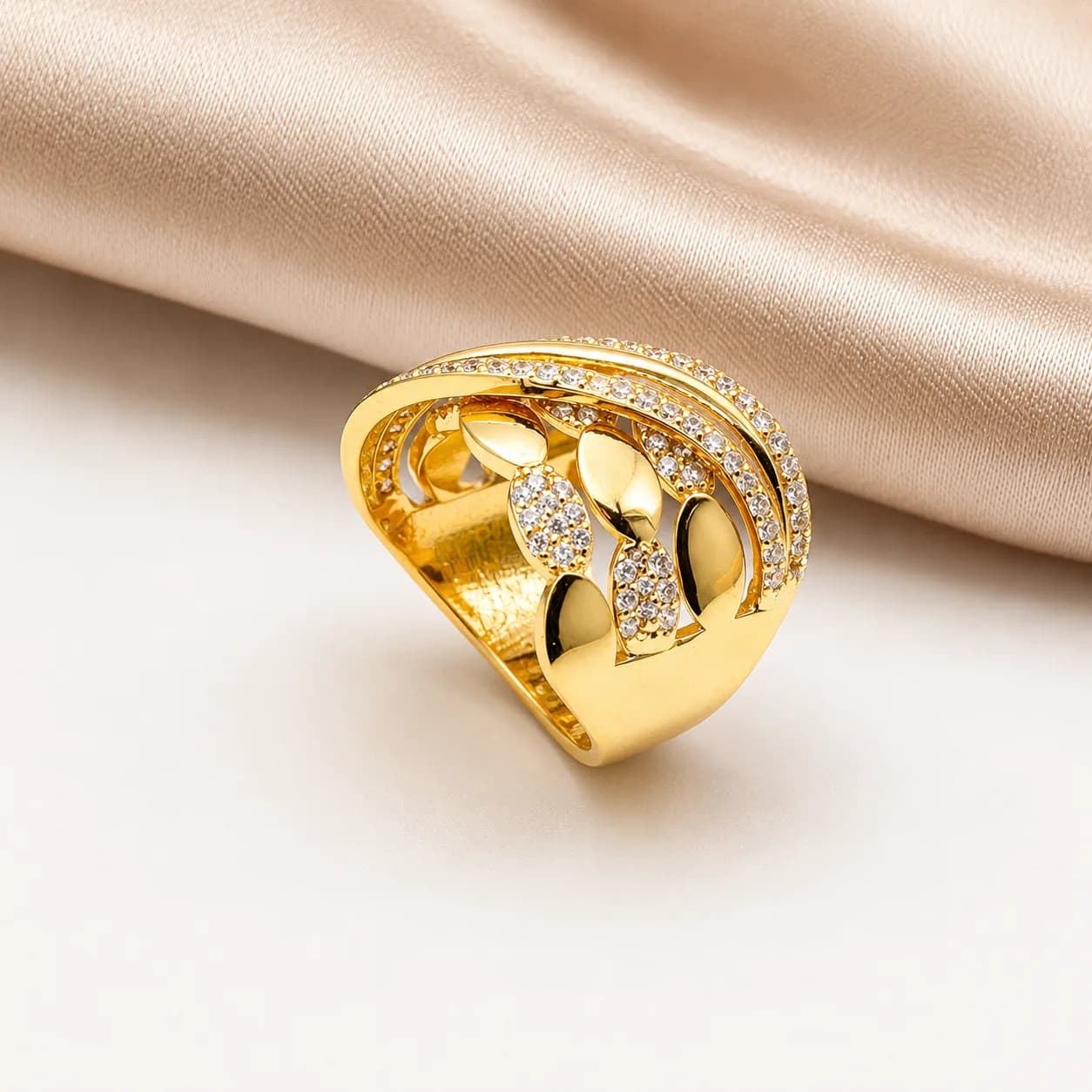 Bague Vague d'Or en or